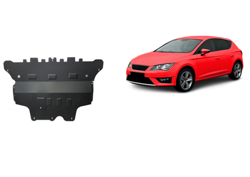 Ocelový kryt motoru Seat Leon - Automatická převodovka (2012-2021)