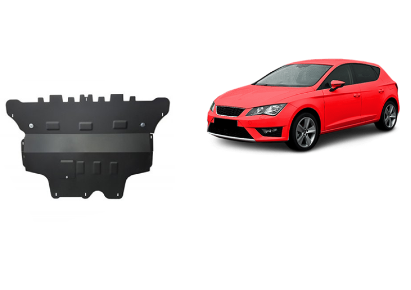 Ocelový kryt motoru Seat Leon - Automatická převodovka (2012-2021)