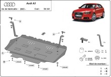 Ocelový kryt motoru Audi A3 (2003-2012)
