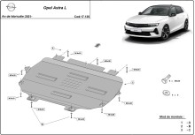 Ocelový kryt motoru Opel Astra L (2021-2026)