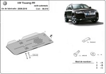 Ocelový kryt převodovky automat Volkswagen Touareg 7L (2003-2010)