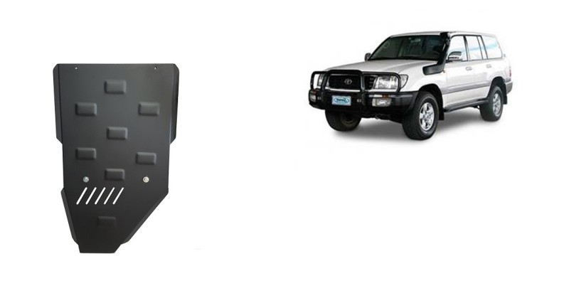 Ocelový kryt převodovky Toyota Land Cruiser J100 (1998-2008)