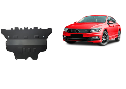 Ocelový kryt motoru VW Passat B8 - Automatická převodovka (2014-2023)