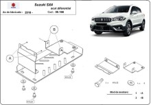 Ocelový kryt diferenciálu	 Suzuki SX4 (2013-2023)