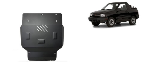 Ocelový kryt motoru Chevrolet Tracker (1999-2005)