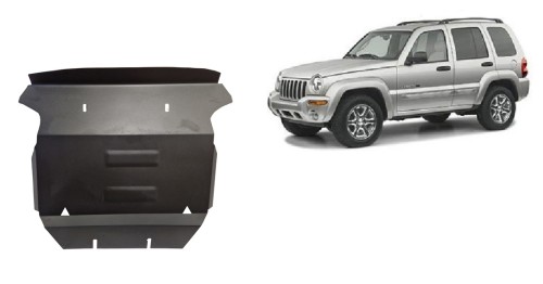 Ocelový kryt motoru Jeep Cherokee - KJ (2001-2008)