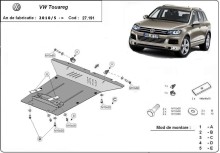 Ocelový kryt motoru VW Touareg (2010-2018)