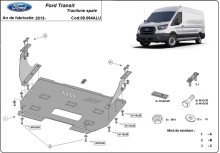 Hliníkový kryt motoru Ford Transit (2013-2023)