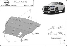 Hliníkový kryt motoru Nissan X-Trail (2014-2021)
