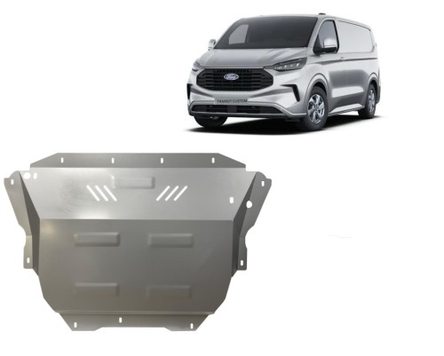 Ocelový kryt motoru pozinkovaná Ford Transit Custom (2023-2026)