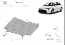 Ocelový kryt motoru Toyota Corolla (2019-2026)