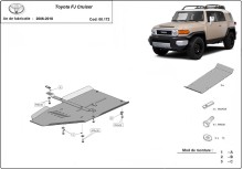 Hliníkový kryt převodovky Toyota Fj Cruiser (2006-2018)
