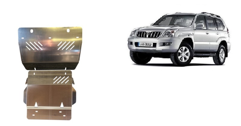 Hliníkový kryt motoru Toyota Land Cruiser (2002-2009)