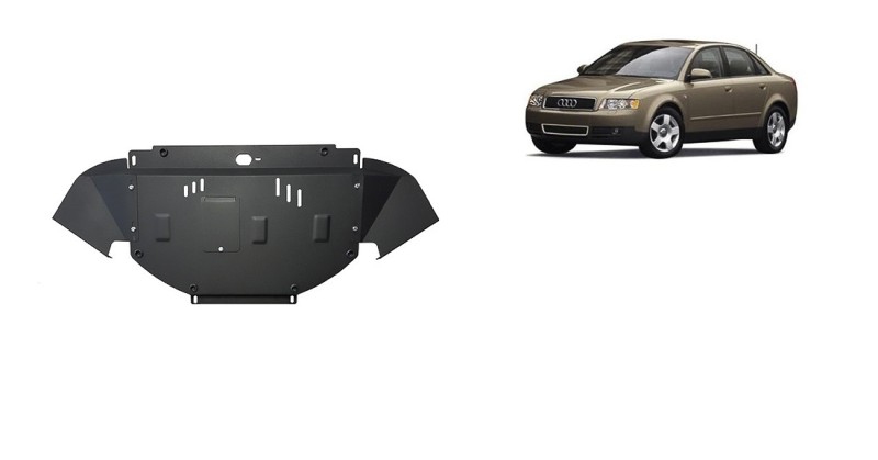 Ocelový kryt motoru Audi A4 B6, 1.9 Tdi (2000-2005)