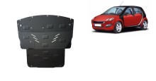 Ocelový kryt motoru Smart FourFour benzin (2004-2006)