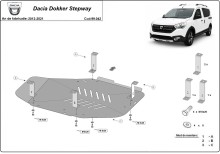 Ocelový kryt palivové nádrže Dacia Dokker (2012-2020)