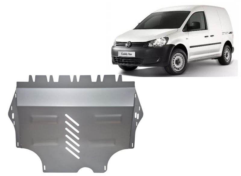 Hliníkový kryt motoru s Webasto Volkswagen Caddy (2011-2020)