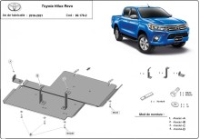 Hliníkový kryt diferenciálu Toyota Hilux Revo (2016-2026)