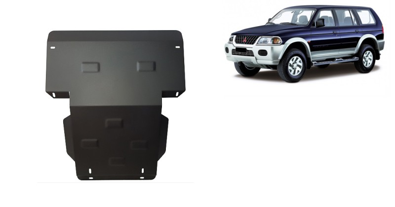 Ocelový kryt motoru Mitsubishi Pajero Sport 1 (1998-2007)