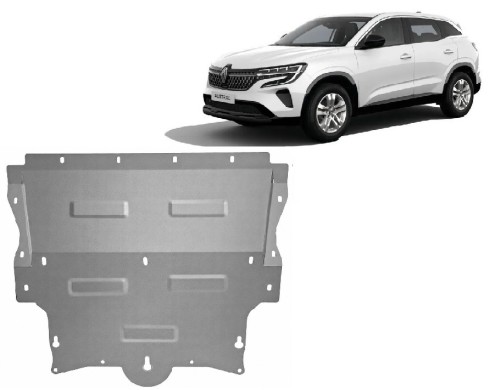 Hliníkový kryt motoru Renault Austral (2022-2026)