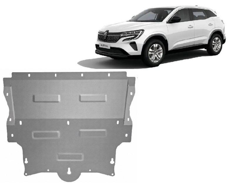 Hliníkový kryt motoru Renault Austral (2022-2026)
