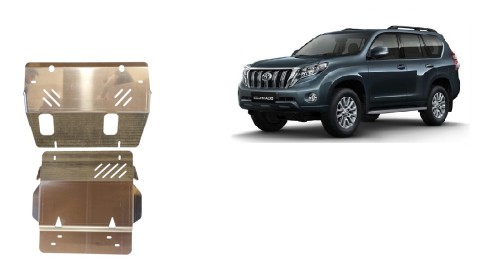 Hliníkový kryt motoru Toyota Land Cruiser (2009-2023)