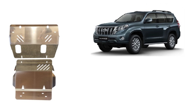 Hliníkový kryt motoru Toyota Land Cruiser (2009-2023)