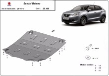 Ocelový kryt motoru Suzuki Baleno (2016-2026)