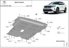 Ocelový kryt motoru Opel Frontera (2025-2026)