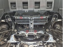 Hliníkový kryt chladiče Toyota Land Cruiser (2024-2026)