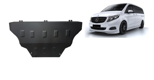 Ocelový kryt motoru Mercedes Viano W447, 4x2, 1.6 D (2014-2026)