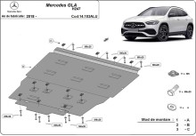 Hliníkový kryt motoru Mercedes GLA (2018-2026)
