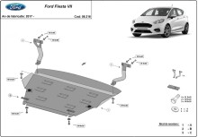 Ocelový kryt motoru Ford Fiesta VII (2017-2026)