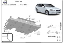 Ocelový kryt motoru Volvo V70 (2007-2016)