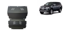 Ocelový kryt motoru Mitsubishi Pajero Sport 2 (2008-2016)