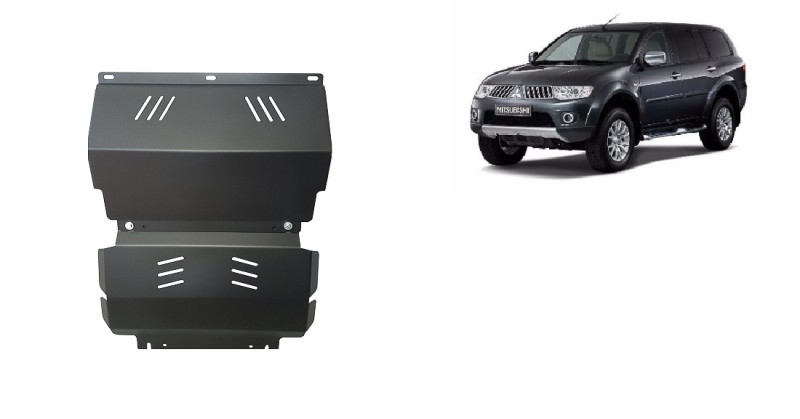 Ocelový kryt motoru Mitsubishi Pajero Sport 2 (2008-2016)