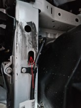 Ocelový kryt motoru pozinkovaná Ford Transit Custom (2023-2026)