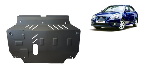 Ocelový kryt motoru Hyundai Verna (2005-2010)