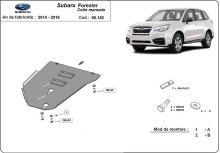 Ocelový kryt manuální převodovky Subaru Forester 4 (2014-2018)