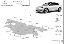 Hliníkový kryt motoru Tesla Model Y (2020-2023)