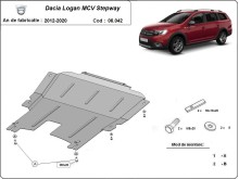 Ocelový kryt motoru Dacia Logan MCV Stepway (2012-2020)