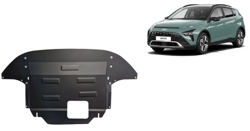 Ocelový kryt motoru Hyundai Bayon (2021-2026)