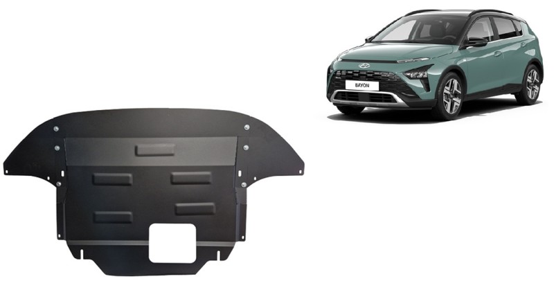 Ocelový kryt motoru Hyundai Bayon (2021-2026)