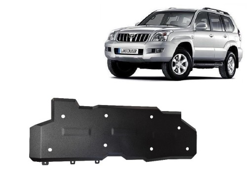 Ocelový kryt palivové nádrže Toyota Land Cruiser J120 - pouze pro 5-dveřovou verzi (2002-2009)