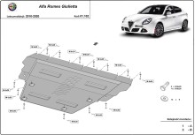 Ocelový kryt motoru Alfa Romeo Giulietta (2010-2020)