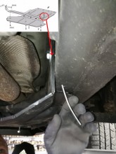 Ocelový kryt převodovky a reduktoru Volkswagen Amarok (2010-2022)