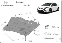 Ocelový kryt motoru  Opel Ampera (2011-2019)