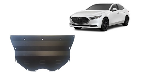 Ocelový kryt motoru Mazda 3 (2019-2026)