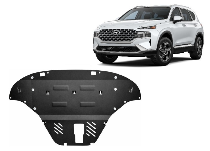 Ocelový kryt motoru Hyundai Santa Fe (2018-2023)