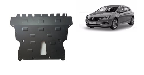 Ocelový kryt motoru Opel Astra K (2015-2021)